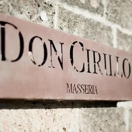 컨트리하우스 Masseria Don Cirillo *